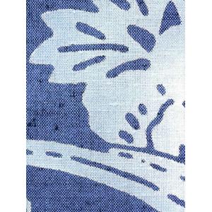 浴衣 反物 No.198 紺鼠地・牡丹・菊柄・...の詳細画像4