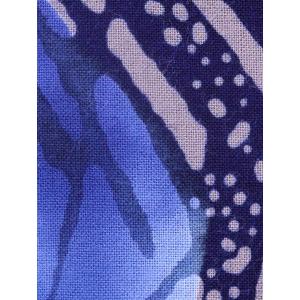 浴衣 反物 No.521 ネコ・ドクロ柄・濃紺...の詳細画像5