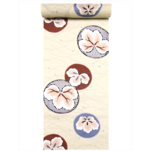 平和屋着物∴夏物 浴衣 反物 着尺 KENZO 高田賢三 魚 綿 逸品 未使用