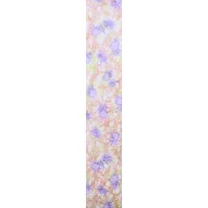 絞り浴衣反物 No.952 うす黄・オレンジ地...の詳細画像1