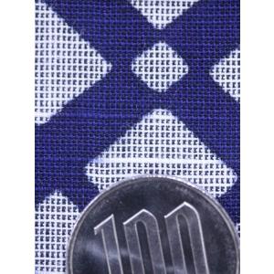 浴衣 反物 No.643 グレー地・亀甲柄の詳細画像4