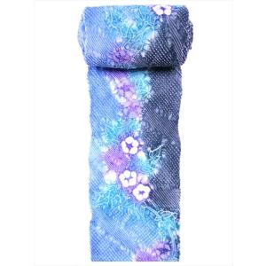 有松絞り 女性 絞り浴衣反物 No.919 朝顔...の商品画像