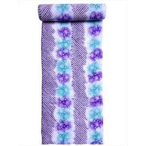 有松絞り 絞り浴衣 薄グリーン 反物販売 浴衣 手絞り 伝統工芸 しぼり