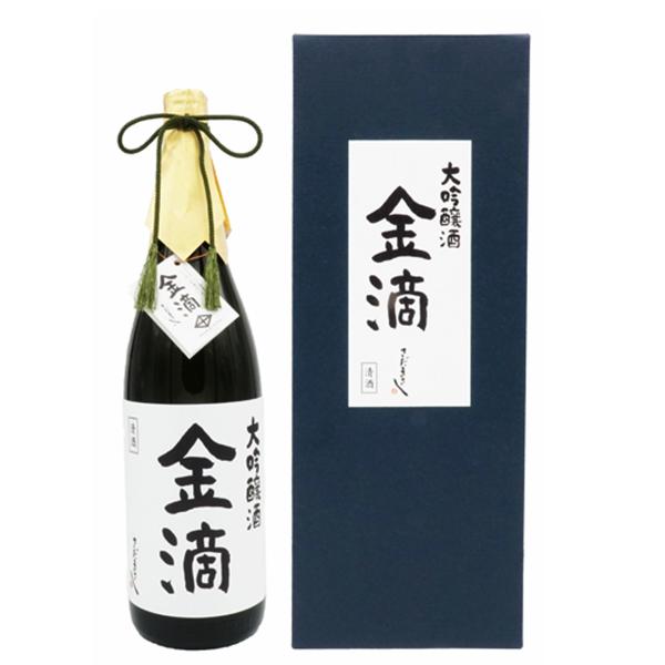 金滴酒造株式会社 金滴 大吟醸 33   1800ml カートン付き　北海道 新 十津川 お歳暮 御...