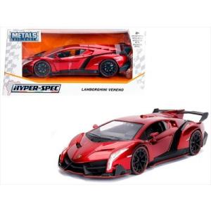 ミニカー 1 24 送料0円 Jadatoys ランボルギーニ キャンディーレッド色 限定 ヴェネーノ 予約商品