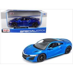 ミニカー 1 24 Maisto 18 ホンダ アキュラ Nsx 青 18 Acura Nsx 予約商品 Mettleprojects Com