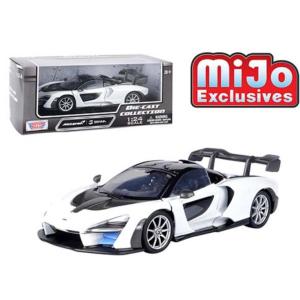 ミニカー　1/24　MOTORMAX　マクラーレン・セナ　白色 　　予約商品