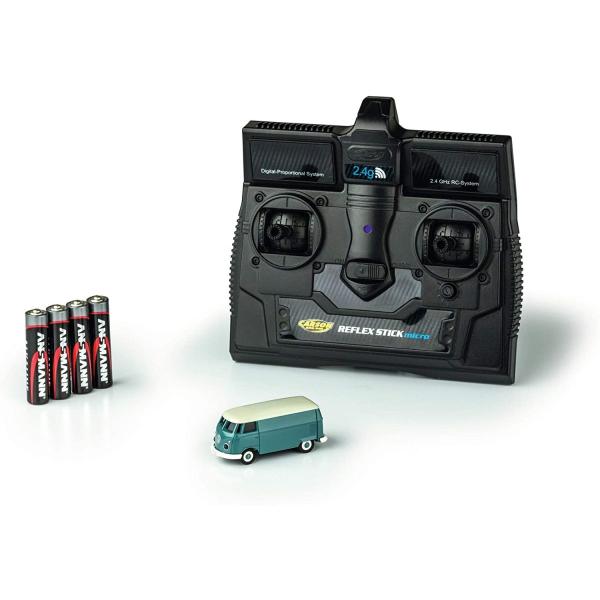 小さな本格的、精密ラジコンです超精密ラジコン　1/87　CARSON　ラジコン　ワーゲンバス　パネル...