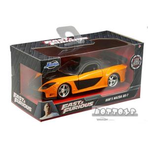 ミニカー　ワイルドスピードミニカー　1/32　JadaTOYS☆ハンのRX7　オレンジ　　　予約商品