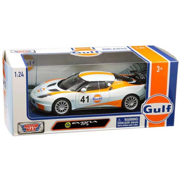 ミニカー　1/24　ロータス　エボラ　GT4　ガルフ　Lotus Evora GT4 Gulf　MO...