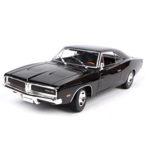 ミニカー　1/18　maisto　1969　ダッジチャージャー　黒　1969 Dodge Charger R/T　予約商品　　ワイルドスピード