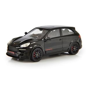 ミニカー ポルシェ カイエン ターボ 黒色 Porsche Cayenne Turbo