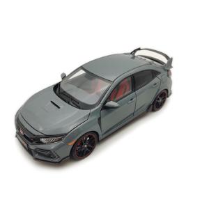 ミニカー 1/18 ホンダ・シビック タイプR FK8 白色 LCD TYPE R