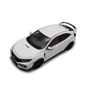 ミニカー 1/18 ホンダ・シビック タイプR FK8 グレー色 LCD TYPE