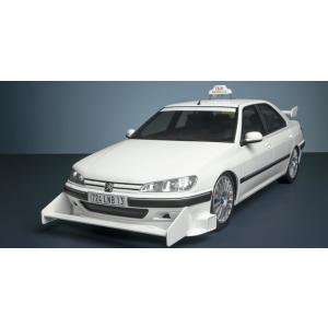 OTTO mobile 1/18 プジョー 406 タクシー（ホワイト） ミニカー OTM169 