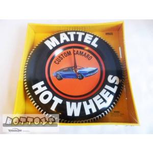 壁掛け時計　アメリカンプレート　ブリキ看板　HotWheels　ホットウィール　復刻版　カマロ　ミニ...