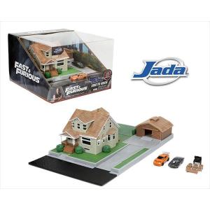 Jada ワイルドスピード ミニカー セット ドムの家 ジオラマ セット