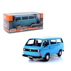 1/24 JadaTOYS VW ワーゲンバス 23ウィンドウ うぐいす色/白