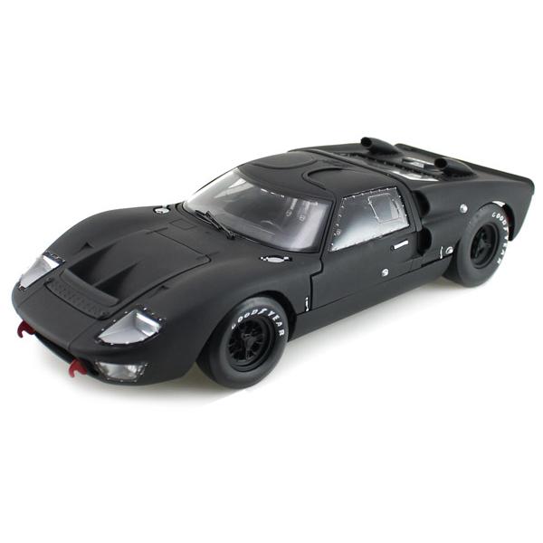 ミニカー　1/18　1966　フォード　GT40　カスタム仕様　マットブラック色　ジムクラーク　フォ...