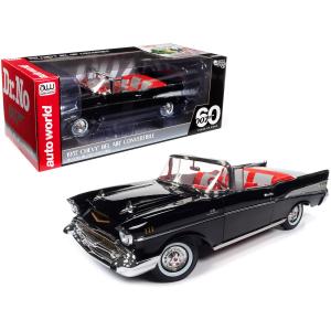 ミニカー 1/18 1957 シボレー ベルエア バービー仕様 コンバーチブル
