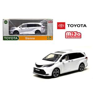 並行輸入品】 ダイキャスト1/24車両トヨタシエナMPVカーモデル
