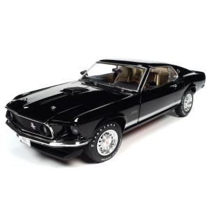 ミニカー　1/18　AUTOWORLD　1969　マスタング　黒　フォード・マスタング　エレノア　60セカンズ　1969 Mustang GT 2+2 シェルビー  予約商品｜hottoys-c2