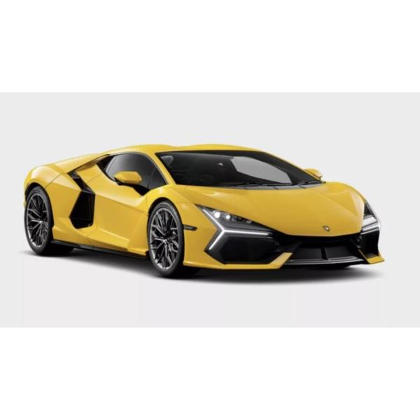 ミニカー　1/18　maisto　2023　ランボルギーニ レヴエルト　レブエルト　　黄色　限定　L...