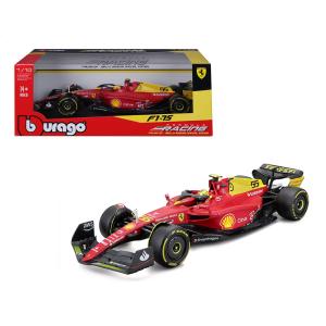 ミニカー　フェラーリ　F1-75　 2022　カルロス・セインツ　 #55　ブラゴ　1/18　Ferrari F1-75 #55 C. Sainz  2022 Formula Racing  Italian GP　予約商品｜hottoys-c2