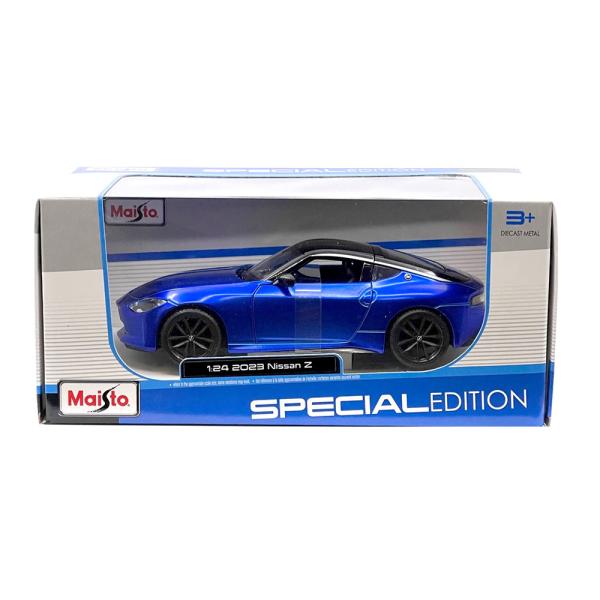 ミニカー　1/24　フェアレディZ 新型　2023　　maisto　青色　　特別限定　　予約商品