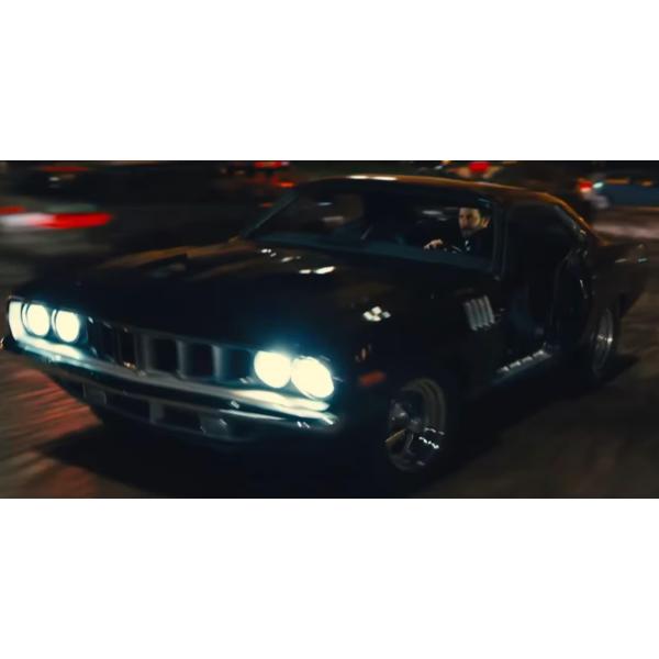 ミニカー　1/18　ジョンウィック　4　1971　プリムス・バラクーダ　アメ車　PLYMOUTH -...