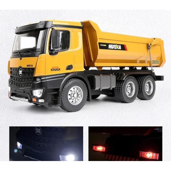 ラジコン　1/14　ラジコン ダンプカー オール金属製　本格的精密ラジコン　Huina 1582 R...