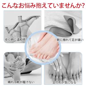 外反母趾 サポーター 親指 足指 保護 シリコ...の詳細画像2