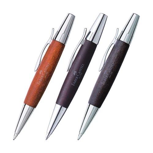 ファーバーカステル FABER-CASTELL デザイン エモーション ボールペン ウッド&amp;クローム...