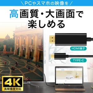 Type-C HDMI 変換アダプター 変換ケ...の詳細画像2