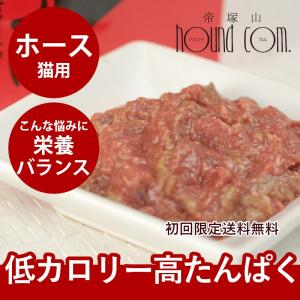 初回 猫 キャットフード 無添加 生食 ボーン BONE ホース 馬 1.1kg