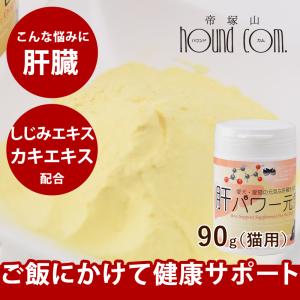 肝臓の健康維持サプリメント　肝パワー元気 犬猫用 90g