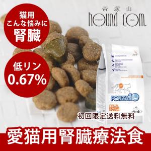 初回送料無料 猫 キャットフード ドライフード 療法食 腎不全 腎臓ケア 腎臓療法食 FORZA10療法食｜リナール アクティブ 猫腎臓ケア 454g (フォルツァディエチ)