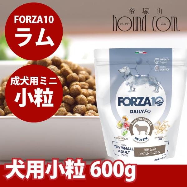犬 FORZA10 犬用 デイリープロ　アダルトラム  600g（ミニ 小粒）