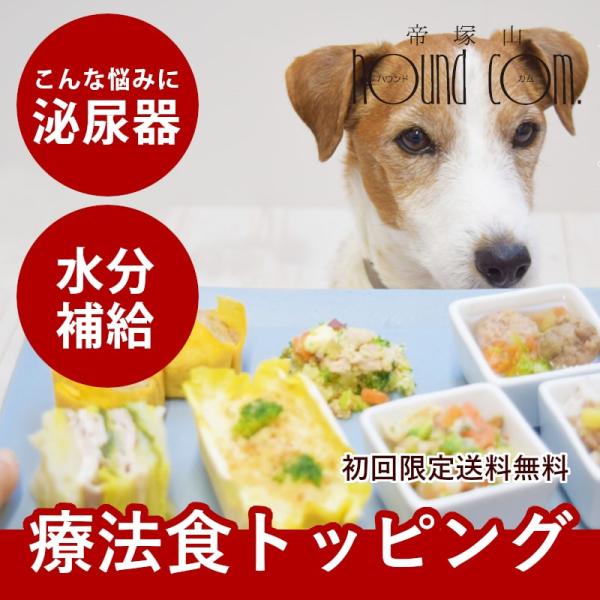 【初回限定送料無料】尿路ケア手作りごはん7品目セット 犬 泌尿器ケア 療法食 を 食べない愛犬に 低...