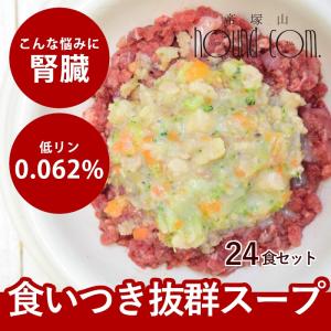 愛犬用 手作りごはん 低リン 犬 腎臓 フード ドッグフード 腎臓 ご飯 小型犬 中型犬 大型犬 鶏もも肉のクリーム煮24食セット ハウンドカム食堂 冷凍便
