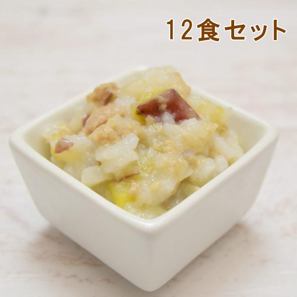 愛犬用 手作りごはん 鶏肉のガラスープおじや12食セット【パッケージ・販売単位が変更になりました】 ...