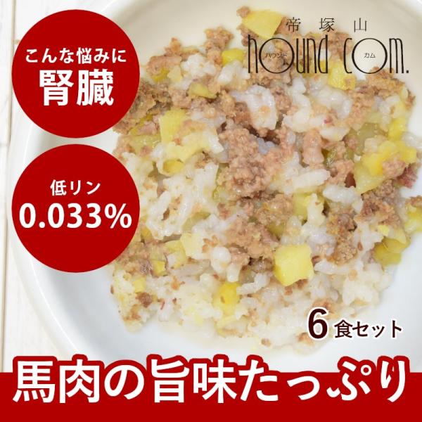 愛犬用 手作りごはん 低リン 犬 腎臓 フード ドッグフード 腎臓 ご飯 小型犬 中型犬 大型犬 馬...