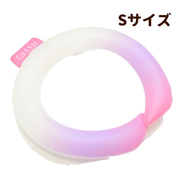 愛犬愛猫用 クールリング S ピンクムーン 小型犬 ひんやり 接触冷感 夏用 暑さ対策 冷える 冷た...