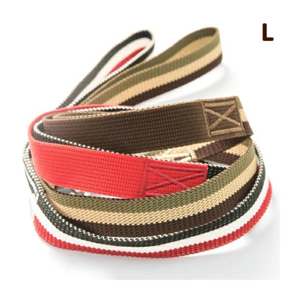 犬 リード お散歩 ASHU トリコロール ロングリード