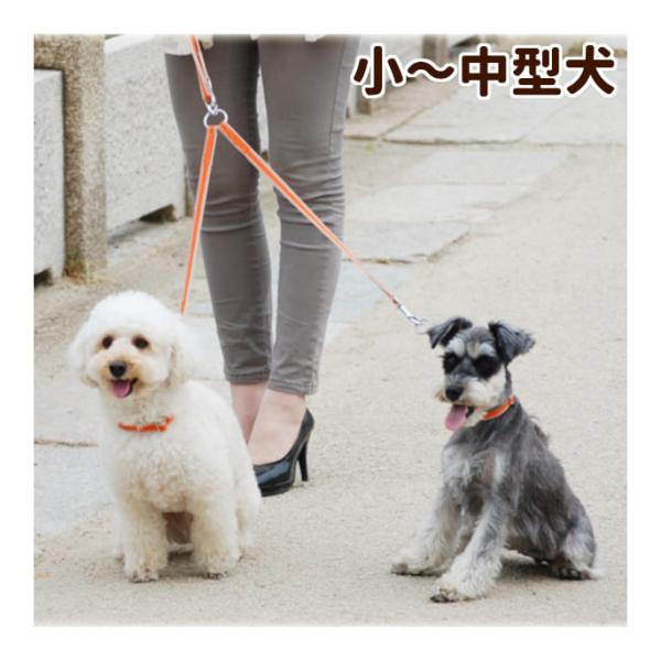 犬 リード ASHU ワンラインW 2頭引き