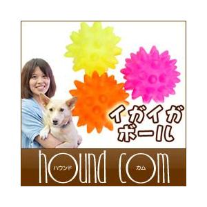 犬用おもちゃ　イガイガボール　音の鳴るおもちゃ
