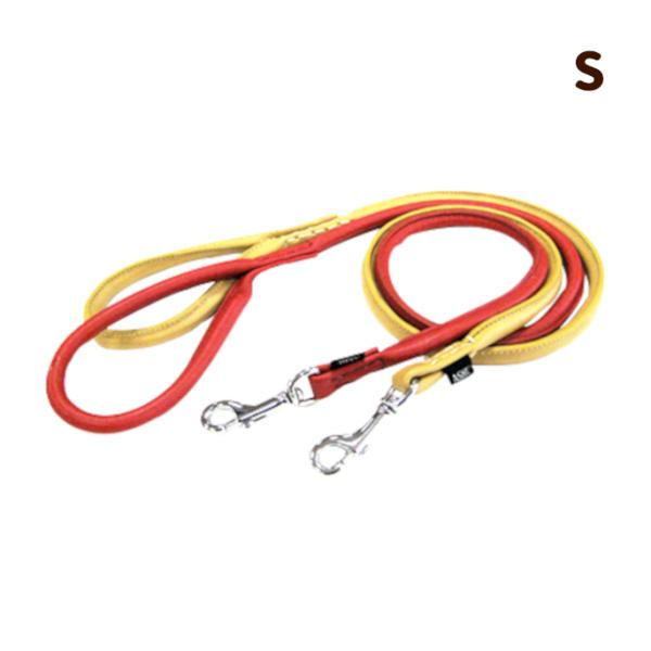 犬 リード 革 レザー ASHU ソフトレザーリード サイズ S 小型犬 ドッグリード