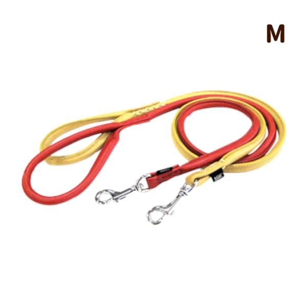 犬 リード 革 レザー ASHU ソフトレザーリード サイズ M 中型犬〜大型犬 ドッグリード