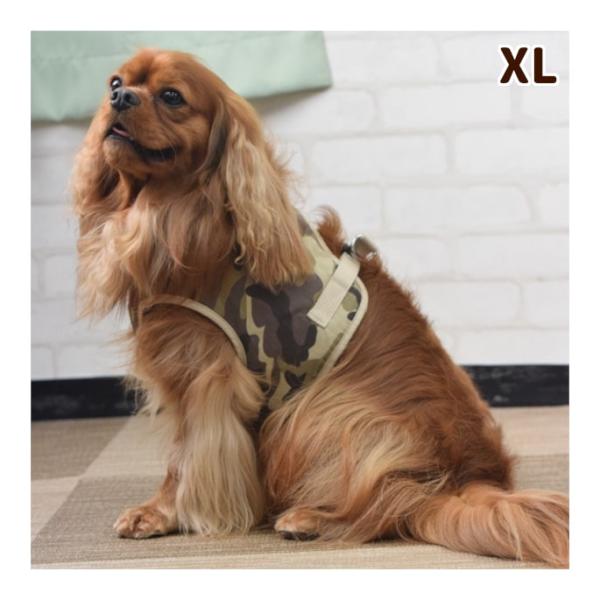 犬 ハーネス ASHU ウェアハーネス　迷彩 XLサイズ