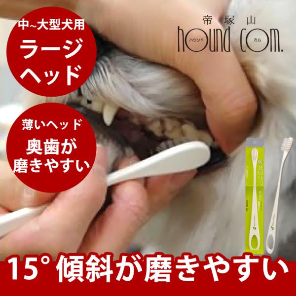 犬 歯磨き NEW犬口ケア 歯ブラシ ラージヘッド